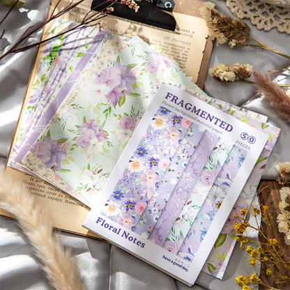 Floral Background Paper Sheets