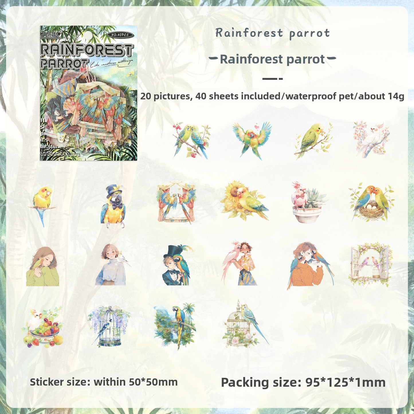 Cozy Critters Sticker Pack