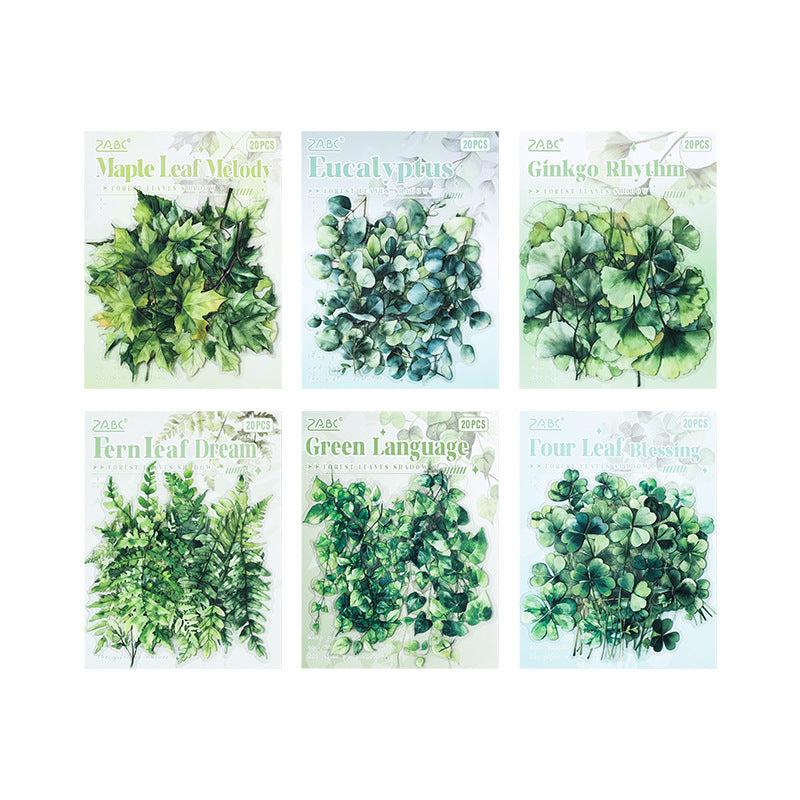 Botanical Whisper PET Sticker