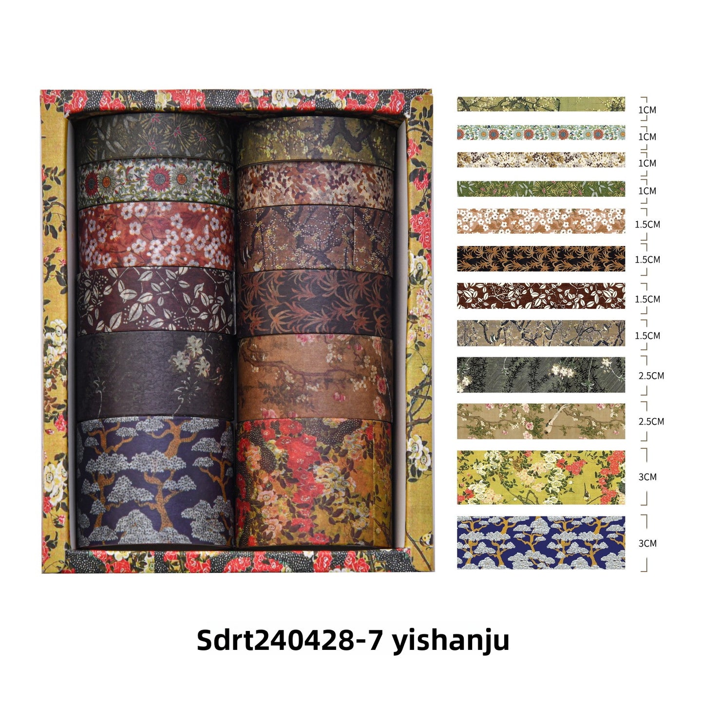 Imperial Garden Washi Tape Box