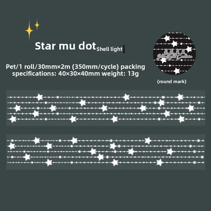Celestial Starfall PET Tape