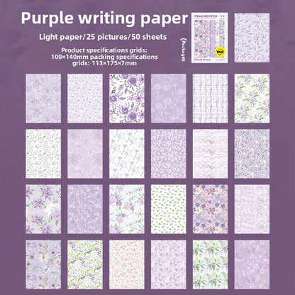 Floral Background Paper Sheets