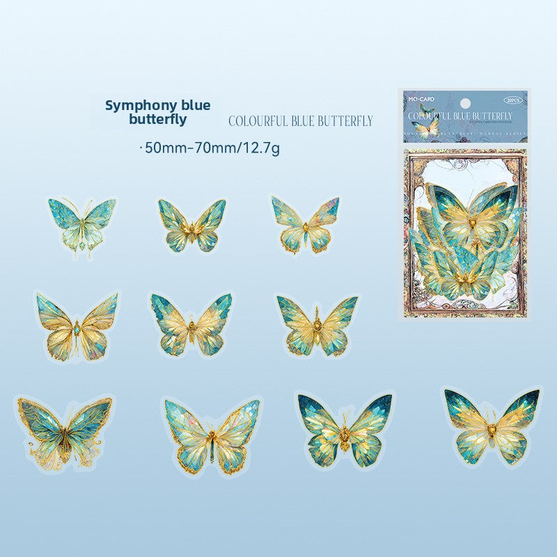 Golden Garden Butterflies