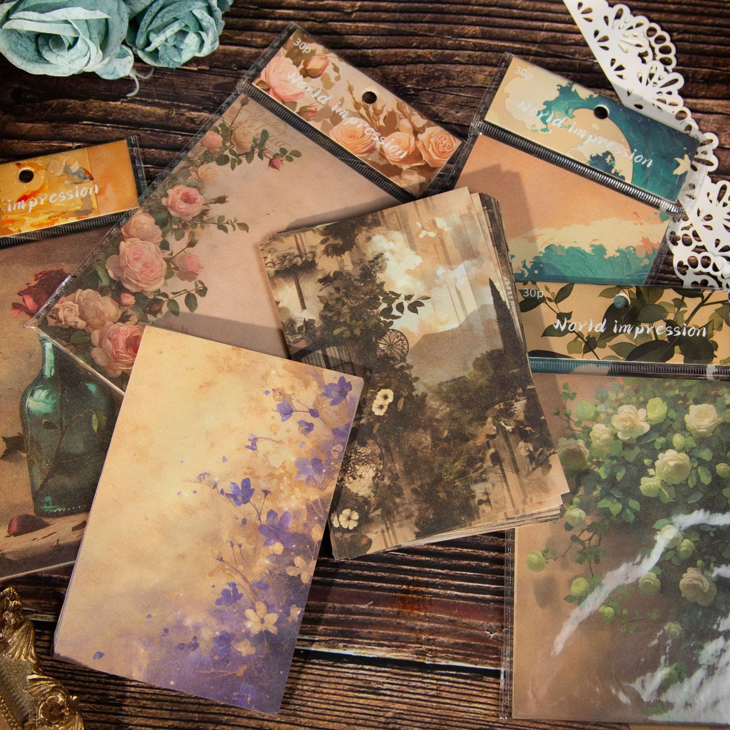 Vintage Impression Papers