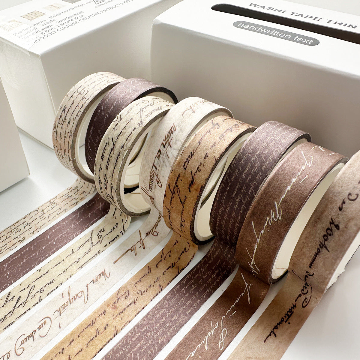 Cozy Plaid Washi Tape Set