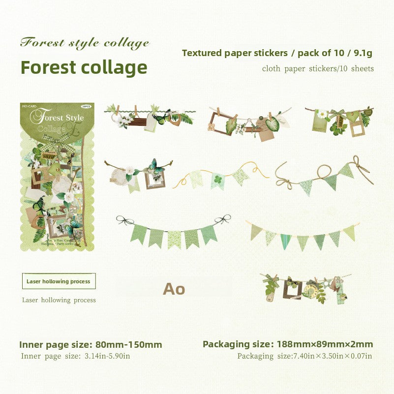Patchwork Banner Ephemera Pack