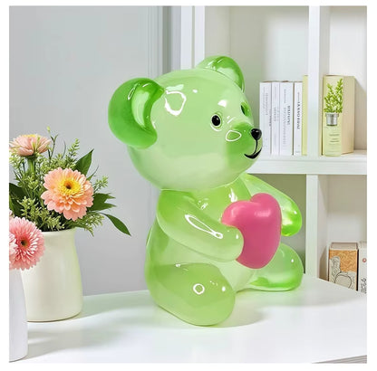 Resin Love Bear Ornaments